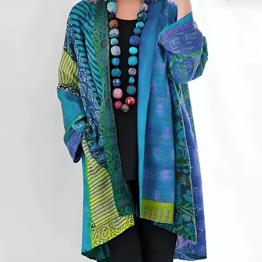 GRAŻYNA - KOLOROWY KIMONO KARDIGAN BOHO
