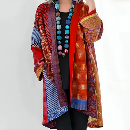 GRAŻYNA - KOLOROWY KIMONO KARDIGAN BOHO